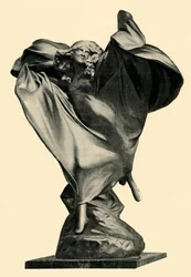 Socha Loie Fuller od Théodora Rivièra, 90. léta 19. století, 1903.