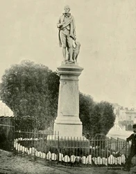 Socha Roberta Burnse, Ballarat, 1901.