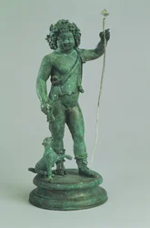Soška Bacchus, Pompeje