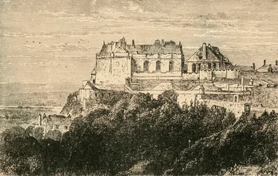 Zámek Stirling, 1890.