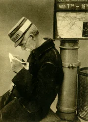 Pouliční scéna, Vídeň, Rakousko, c1935.