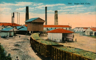 Cukrovar, Kuba, c1910