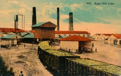 Cukrovar, Kuba, c1913