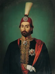 Sultan Abdülmecid IN, polovina 19. století.