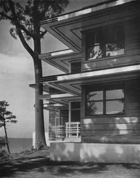 Letní chata...na Gibson Island, Maryland, 1933