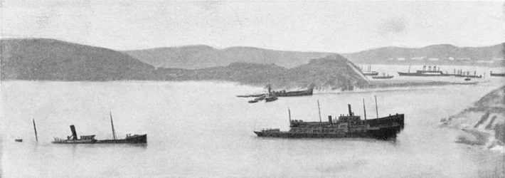 Potopené japonské lodě, rusko-japonská válka, 1904-5