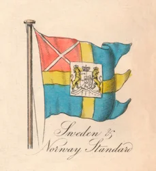 Norský a švédský standard, 1838