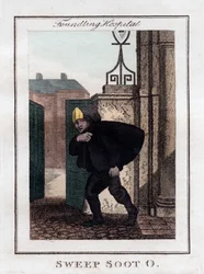 Sweep Saot O, Foundling Hospital, Londýn, 1805