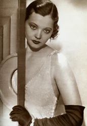 Sylvia Sidney , americká herečka, 1933
