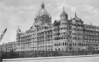 Taj Mahal Palace Hotel, Bombay, Indie, 20. století