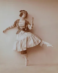 Tamara Karsavina, ruská baletka, 1911