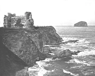 Hrad Tantallon, Berwickshire.