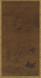 Tatarští jezdci, dynastie Ming, 1368-1644.