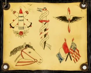 Tattoo Flash, 20. století.