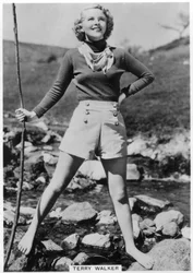 Terry Walker , americká filmová herečka, c1936-c1939