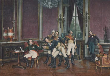 Abdikace, Fontainebleau, 6. dubna 1814, 1896