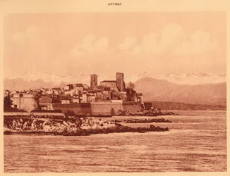 Hřeben Alp a Antibes, 1930.