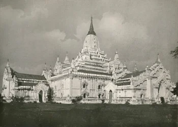 Pagoda Anauda, Pagau, 1900.