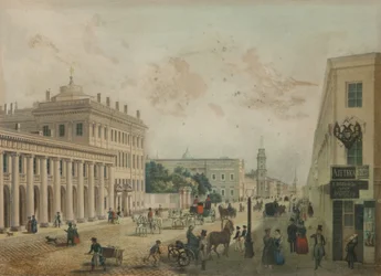 Aničkovův palác v Petrohradě, konec 40. let 19. století.