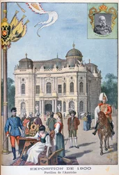 Rakouský pavilon na Světové výstavě v roce 1900, Paříž, 1900