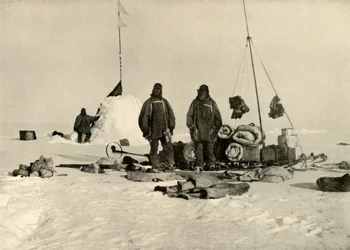 Bluff Depot, únor 1909