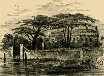 Botanické zahrady, Chelsea, 1790, c1876.