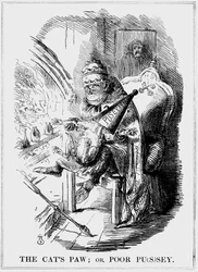 Kočičí tlapka: aneb ubohá kočička, 1850