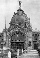 Centrální dóm, Světová výstava, Paříž, 1889