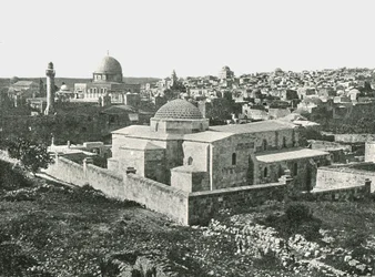 Kostel svaté Anny, Jeruzalém, Palestina, 1895.