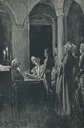Civilní sňatek Napoleona a Josephine, 9. března 1796, 1896.