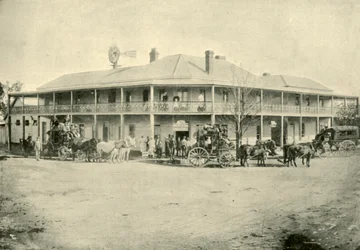 Hotel Club House, Narrabri, 1901.