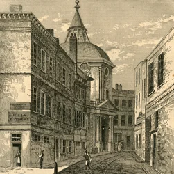 College of Physicians, Warwick Lane, 1868, 1897.