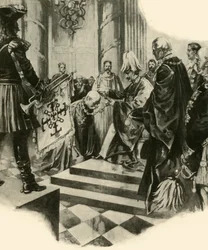Kaiserův dvůr, 1910.