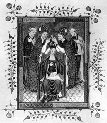 Korunovace královny, konec 14. století, 1937