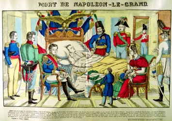 Smrt Napoleona Velikého, 5. května 1821, 1825