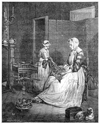 Pilná matka, 1740, 1885