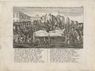 Poprava Ludvíka XVI. dne 21. ledna 1793