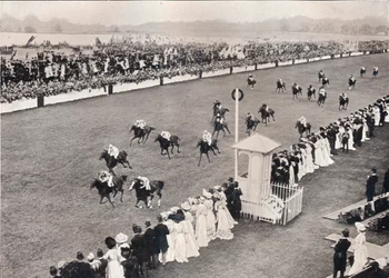 The Finish for the Royal Hunt Cup, c1903.
