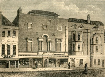 První královská akademie, asi 1740, 1881.