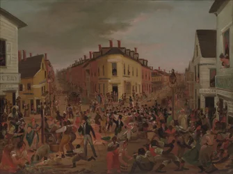 Pět bodů, ca. 1827.