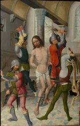 Bičování Krista, cca 1465.