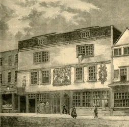 Divadlo Fortune, c1872.