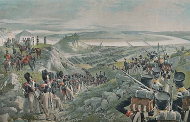 Francouzská armáda překračuje Niemen, 1812, 1896