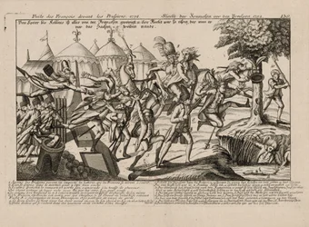 Francouzský útěk před Prusy v roce 1792, asi 1792.