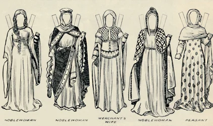 Galerie historických kostýmů: Šaty nošené za dnů Richarda I., c1934