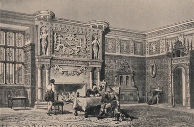 Velká komora, Montacute, Somerset, 1915.