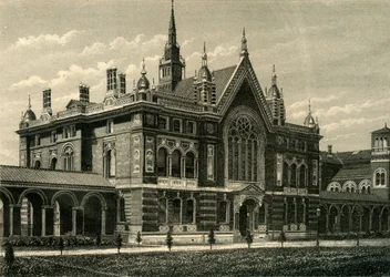 Velký sál, Dulwich College, c1878.
