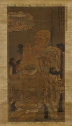 Velký Luohan, ctihodný sedmnáctý, 1345.