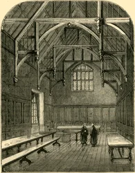The Hall of Grays Inn, c1872.