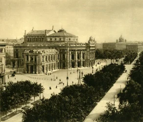 Imperial Court Theatre, Vídeň, Rakousko, c1935.